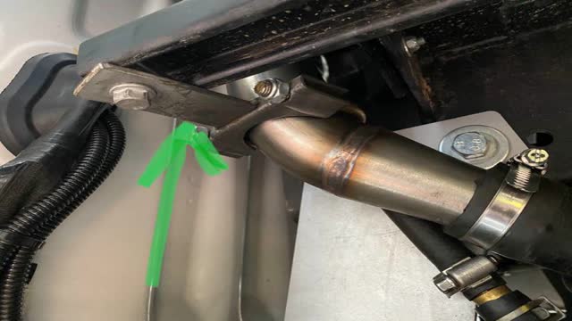 <p>Fit supplied clamp so system doesn’t shake around</p>