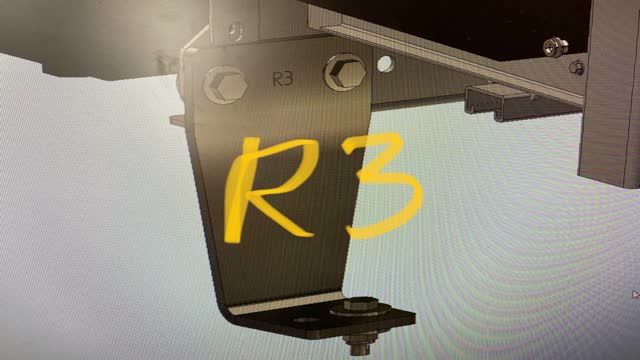 <p>"R3"</p>
<p>Front Mount, both sides</p>
<p>Standard Front holes on chassis rail</p>