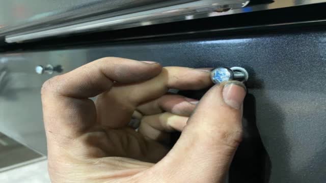 <p>Pre-Fit the Lic plate bolts</p>