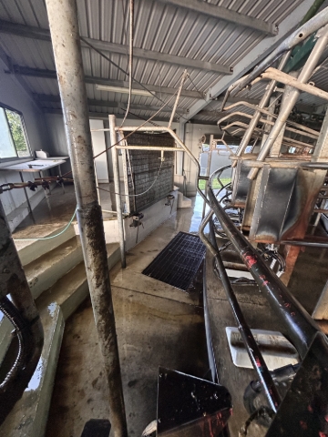 <p>there should be no remaining manure when you finish </p>