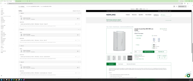 <h1><strong>How to Upload a Product</strong></h1><p></p><p>Scroll down to <strong>Gallery</strong></p><p>Note: you cannot add multiple image all at once, you will need to add every image manually.</p><p>When first added, the <strong>Variant</strong> field will be blank. This is normal: add all gallery images first, then create the product variants (on the next slide).</p><p><strong>After the variants are created</strong>, return to the Gallery and assign the correct variant to each image.</p>
