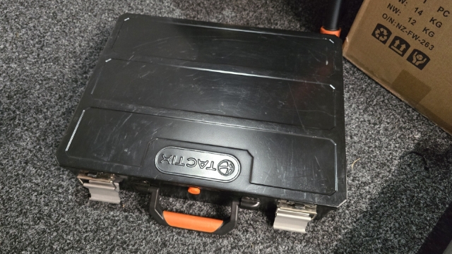 <p>Get a storage box or whatever your fasteners are stored on.</p>
