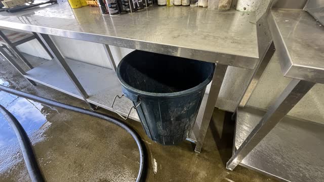 <p>Empty rubbish bin. Post photo on WhatsApp.</p>