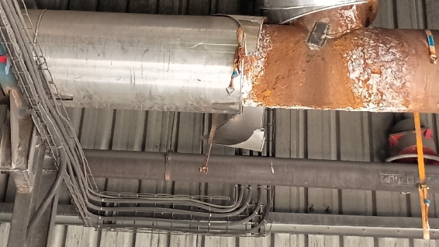 <p>Weld in new piece of pipe and valve flange to be bolted to new "T" piece with extra valve installed on the field side of the "T".</p>