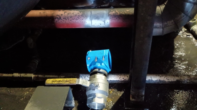 <p>Drain all remaining hot and cold water from 400mm hot and cold pipework within the boiler shed through the drain line installed on boiler 13 shock pump loop and buffer 1 fill point.</p>