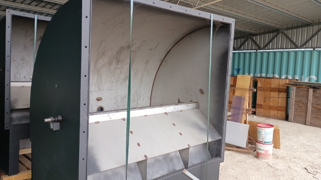 <p>Repeat this process to install the northern flue gas transfer.</p>