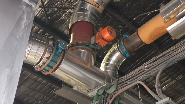 <p>Slightly open the newly replaced hot and cold butterfly valves from buffer 2 in the boiler shed.</p>

