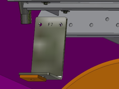 <p><span><strong>Front Mounts, Both sides</strong></span></p><p>Laser Etched "F7" In Front Holes</p>