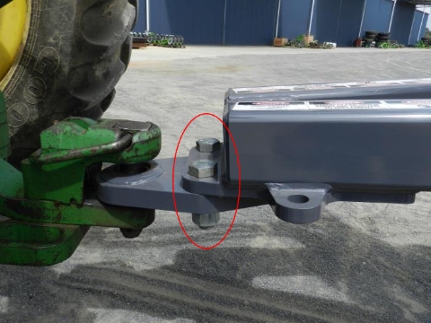 <h1>Important Bolts to Check</h1><p></p><p>Front hitch bolts.</p><p></p>