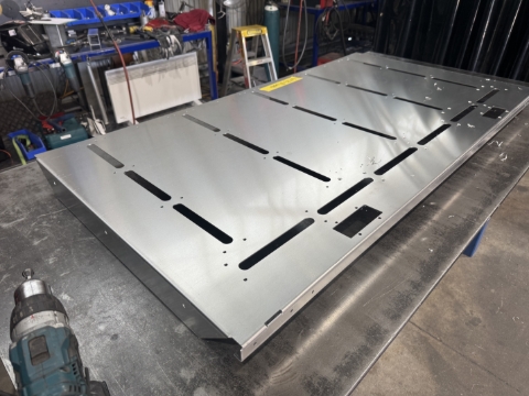 <p>Start with a floor piece. There are 2 x identical pieces. </p><p><br></p><p>1200mm Canopy, Part #:...............</p><p>Dual Cab, Part #:...............</p>