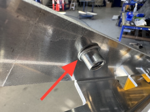 <p></p><p>If installed correctly, it should look like this from the underside</p>