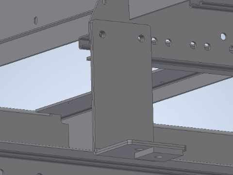 <p><strong>Front Mount</strong></p><ul><li><p>Notice that it is actually 2 x pieces of 4mm, rather than 1 piece of 8mm</p></li><li><p>Front Holes of Chassis</p></li></ul><p></p>