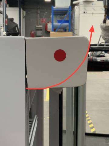 <p>Remove the control panel by pulling the bottom of the panel outward off the bracket underneath and lifting upward.</p><blockquote><p>Refer to Step 3 to see the bracket under the panel.</p></blockquote>