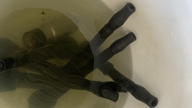 <p>Have your new inflations in hot water.</p>