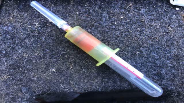 <p>Assemble like this with the tube half on.</p>