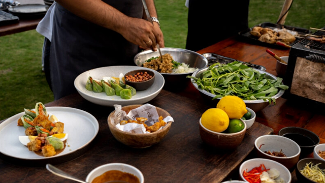 <p>The Ungasan</p>
<ul>
<li>Guest Experiece Manager: Kylie Davies +62 811 942 1110 (WhatsApp)</li>
<li>Will have butler entire stay</li>
<li>Nannys can be booked, min 4hrs</li>
<li>Spa treatments can be booked through butler</li>
<li>Butler helps with all dining requests</li>
<li><a href="https://www.theungasan.com/vela-spa/">The Spa</a></li>
<li><a href="https://www.theungasan.com/dining/">Dining Options</a></li>
</ul>
