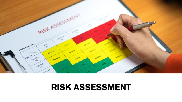 <p>Risk assessment involves identifying potential hazards associated with chemical use, implementing controls to minimize risks, inspecting the workplace regularly to ensure conditions are maintained, and regularly reviewing and updating the assessment when changes to work tasks or the workplace occur.</p><p><span>Follow a four-step approach: 1-Enter the substance on the Chemical
Register, 2-Collect information via the SDS, 3-Assess worker exposure (type,
intensity, duration) and adequacy of current controls, 4-Rank the severity of risks & create a preventative
action plan.</span><br></p>