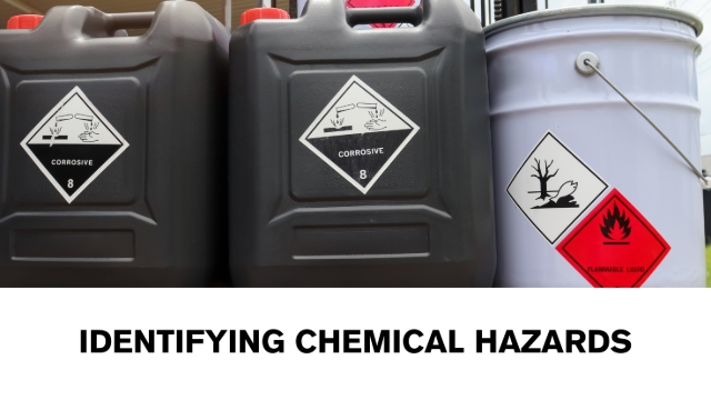 <p>Understanding the hazards associated with chemicals and the potential routes of exposure is crucial for implementing appropriate safety control measures.</p><p>Labels: Read labels carefully. They provide important
information about hazards and precautions.</p><p>Safety Data Sheets (SDS): SDSs contain detailed information
about a chemical's properties, hazards, safe storage and handling procedures. They must be readily accessible in the workplace.</p><p>Risk Assessment: Perform a risk assessment to identify hazards and required control measures.</p>