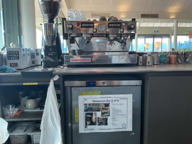 <p><span style="font-size: 16px; line-height: 1.4;">Coffee Station Setup</span></p><ul><li><p><span style="font-size: 16px; line-height: 1.4;">Make sure the anti-fatigue/anti-slip safety mats are  on the floor before using the equipment.</span></p></li><li><p><span style="font-size: 16px; line-height: 1.4;">Check that there are no water leaks from the machine, hoses, or cupboards containing power points.</span></p></li><li><p><span style="font-size: 16px; line-height: 1.4;">Before first using the steam wand, purge any built-up water into the drip tray while ensuring steam and water cannot contact anyone.</span></p></li><li><p><span style="font-size: 16px; line-height: 1.4;">Tamp the coffee firmly without twisting, ensuring the coffee bed is level and free of holes or bumps, and clean excess grounds from the group handle.</span></p></li><li><p><span style="font-size: 16px; line-height: 1.4;">Brew using the 2-cup button. The espresso should extract with a smooth "whale's tail" flow for <strong>25–27 seconds</strong>, producing <strong>46 g</strong> of coffee.</span><span style="font-size: 16px; line-height: 1.4;">&nbsp;</span></p></li></ul><p></p>