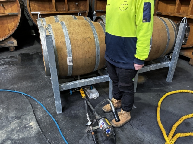 <p><strong>Before you start:</strong></p><ul><li><p>Ensure you are wearing the required PPE: Safety boots and High visibility clothing</p></li><li><p>Inspect equipment has a valid and visible electrical test and tag</p></li><li><p>Check for damaged hoses</p></li><li><p>Maintain a clear work area to minimise trip hazards</p></li></ul><p></p>