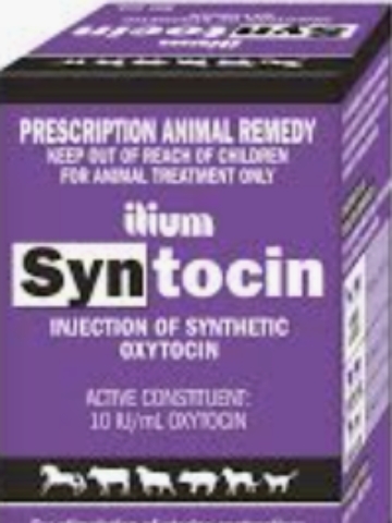<p><strong>Please READ/ UNDERSTAND AND CONVEY TO STAFF information on correct usage and click the complete step.</strong></p><p></p><p><strong>USE</strong></p><p>To help with contraction of uterus post calving or to encourage let down in animals that won’t start milking after stripping.</p><p><strong>DOSE</strong></p><p>Dose rate. 2-3 ml as required. Either in the vein or muscle.</p><p><strong>WITH HOLD</strong></p><p>NIL.</p>