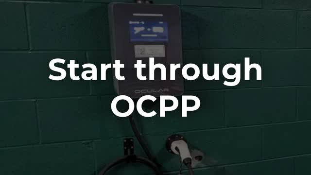 <ul>
<li><strong>If the charger has enabled OCPP</strong>, please following the OCPP provider’s guidelines to start a charging session.</li>
</ul>