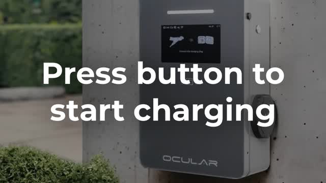 <p>If the charger is set with no user authentication but the plug-in and charge option is not enabled, the charging session will not be automatically started, instead:</p>
<ul>
<li><strong>To start a charging session</strong>, plug in the cable into the vehicle, press the button on the side of the charger to start a charging session.</li>
</ul>