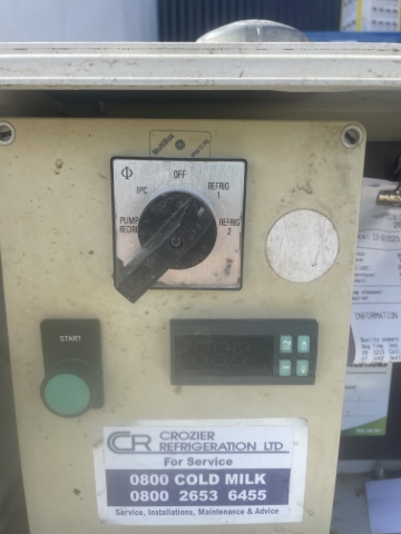 <p>Once the tub of cold water has been through the Vet, you can turn the front controller to off</p>