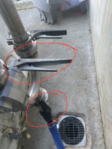 <p>Close the vat</p><p>Open the drain pipe </p>