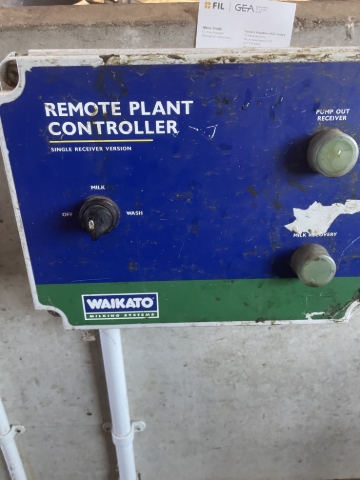 <p>Pump out receiver</p><p>Then flick switch back to “milk” </p>