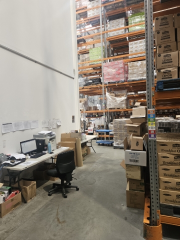 <p>Empty shelves </p>