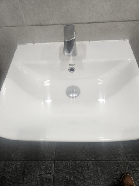 <p>Sink is clogged for many weeks in Men's restroom.  </p>