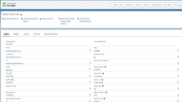<p>Click the supplier invoice on the right hand corner on the top to enter the invoice (See
below )</p><p>After clicking on the supplier invoice below page will appear</p>