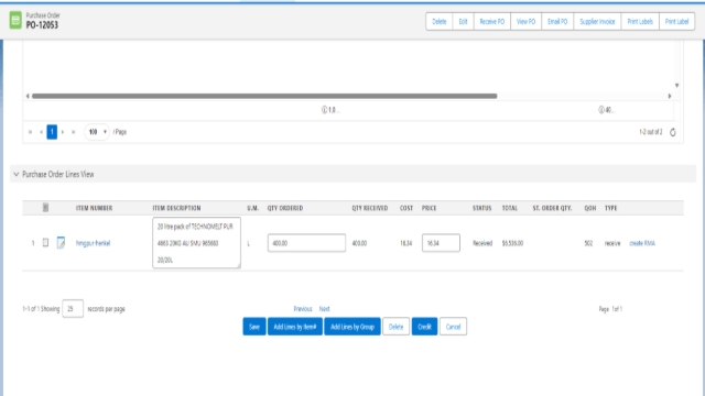 <p>In this case received figure and Invoice figure is same we don’t have to make any adjustments.
For the adjustment we used Total ex- GST figure from the invoices divided by QTY received.</p><p>These invoices will link to MYOB so drag the invoices to MYOB in-tray and link the invoices when
they linked to MYOB. Click on the link to exiting bill.</p>