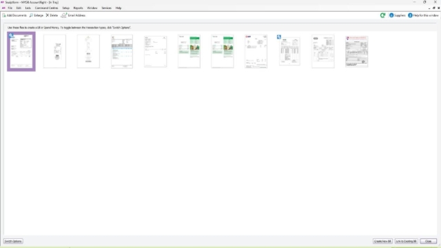 <p>In this case received figure and Invoice figure is same we don’t have to make any adjustments.
For the adjustment we used Total ex- GST figure from the invoices divided by QTY received.</p><p>These invoices will link to MYOB so drag the invoices to MYOB in-tray and link the invoices when
they linked to MYOB. Click on the link to exiting bill.</p>