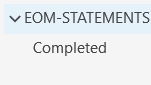 <p>All Statement from supplier should be drag to EOM-Statement.</p>