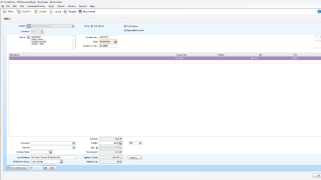 <p>Credit Note: Put negative amount on amount section while entering in MYOB & apply to any outstanding bill</p><p></p>