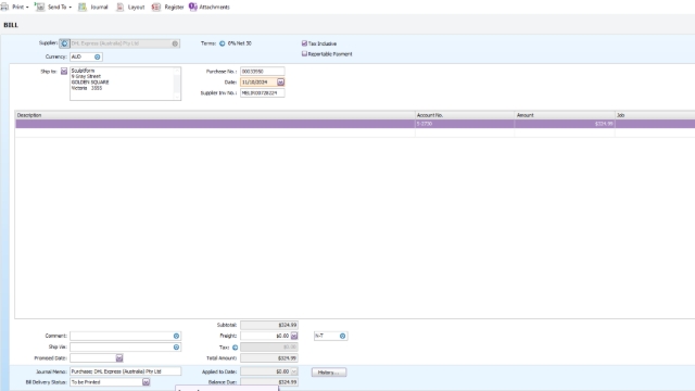 <p>• MELIR invoices are incoming freight - allocated to 5-2730 account & Some are samples 6-3110 Tax & Duty check second page of the invoice Elaborate: 5-2730 for Incoming freight 6-3110 for Tax & Duty Sample entry: (5-2730) </p><p></p><p>Sample entry: (6-3110) Always check the due date</p>