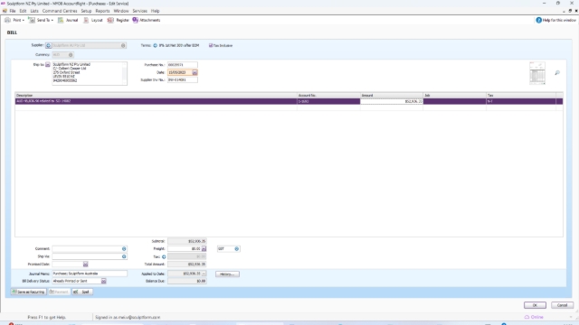 <p>Entering GSS invoice
Click use Recurring & select</p>