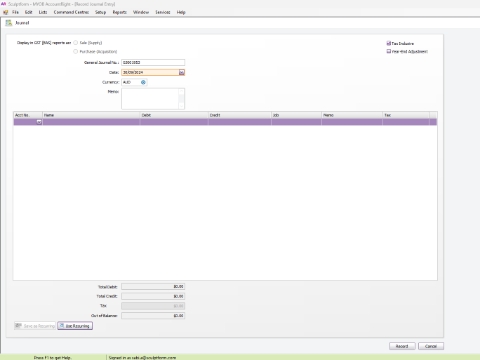 <p>Click use recurring </p>