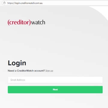 <p></p><p>Log in to CreditorWatch Portal</p><p><a target="_blank" rel="noopener noreferrer nofollow" href="https://login.creditorwatch.com.au/">Login | CreditorWatch</a></p><p></p><ul><li><p>Go to CreditorWatch and sign in with your credentials.</p></li></ul><p><a target="_blank" rel="noopener noreferrer nofollow" href="mailto:AccountsAR@sculptform.com">AccountsAR@sculptform.com</a></p><p> PW: project@2</p><p></p><p></p>