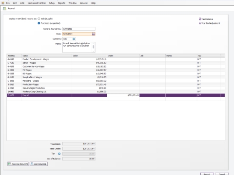 <p>Same process - Super Payable -Fortnightly</p>