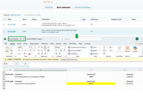 <h1><strong>Xero Direct Deposit Processing SFM UK: </strong>SCULPTFORM LTD (30-54-66 • 46027568)</h1><p></p><p>When a received payment appears in the bank feeds:</p><p>Record/update the payment in:</p><ul><li><p>Salesforce - Same process as AU </p></li><li><p>Direct Deposit – EFT file</p></li><li><p>Process in Xero</p></li></ul><p>-All Sculptform UK payments must first have invoices created by Sabi before reconciliation can be done at the XERO Bank Feeds. Because UK transactions require specific handling due to <strong>UK tax rules</strong>.</p>