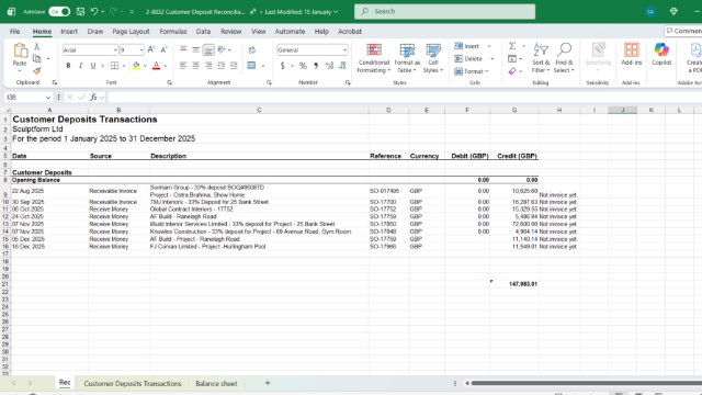 <p><strong>For US & UK - Xero</strong></p><p>We don't have this option to do it, so we do it in a excel file, but process is the same matching the DR & CR (means payment received & payment applied on the invoice)</p><p></p><p>Refer below locations </p><p>Sculptform UK - Sculptform\Finance - Documents\General\Finance\Sculptform US, UK & NZ\Sculptform UK Ltd\Reconciliation</p><p></p><p>Sculptform US- Sculptform\Finance - Documents\General\Finance\Sculptform US, UK & NZ\Sculptform USA LLC\Reconciliation</p>