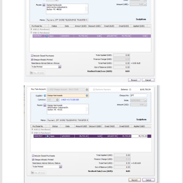 <p>Fill up the applied amount pertaining to international amount.</p>