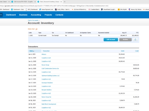 <p>Need to find out the related invoice from Sculptform AU</p>
