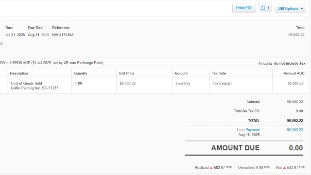 <p>Need to find out the related invoice from Sculptform AU</p>