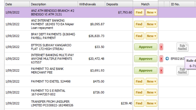 <p>Bank Feeds – MYOB Account Right</p><p></p>