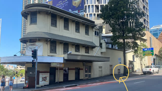 <p>You will be collecting the keys from 457 Ann St, Brisbane City; across the road from "New Yorker".</p>