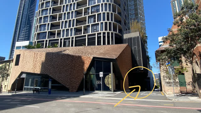 <p>Parking entrance is via Clark Lane.</p>